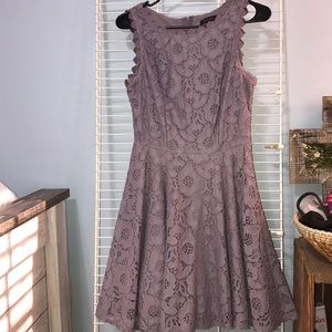 formal purple dress